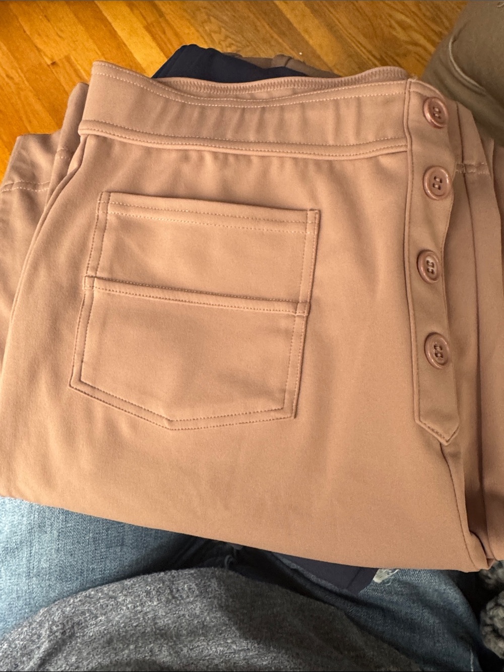 Halara Pant Bundle Cocoa and Navy Size Large Tall NWOT